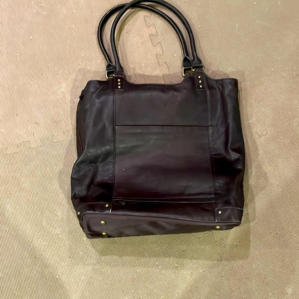 Black Leather Men’s Bag